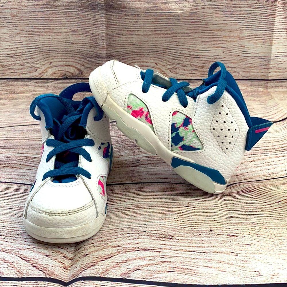 Jordan 6 Retro Abyss Toddler Size 7